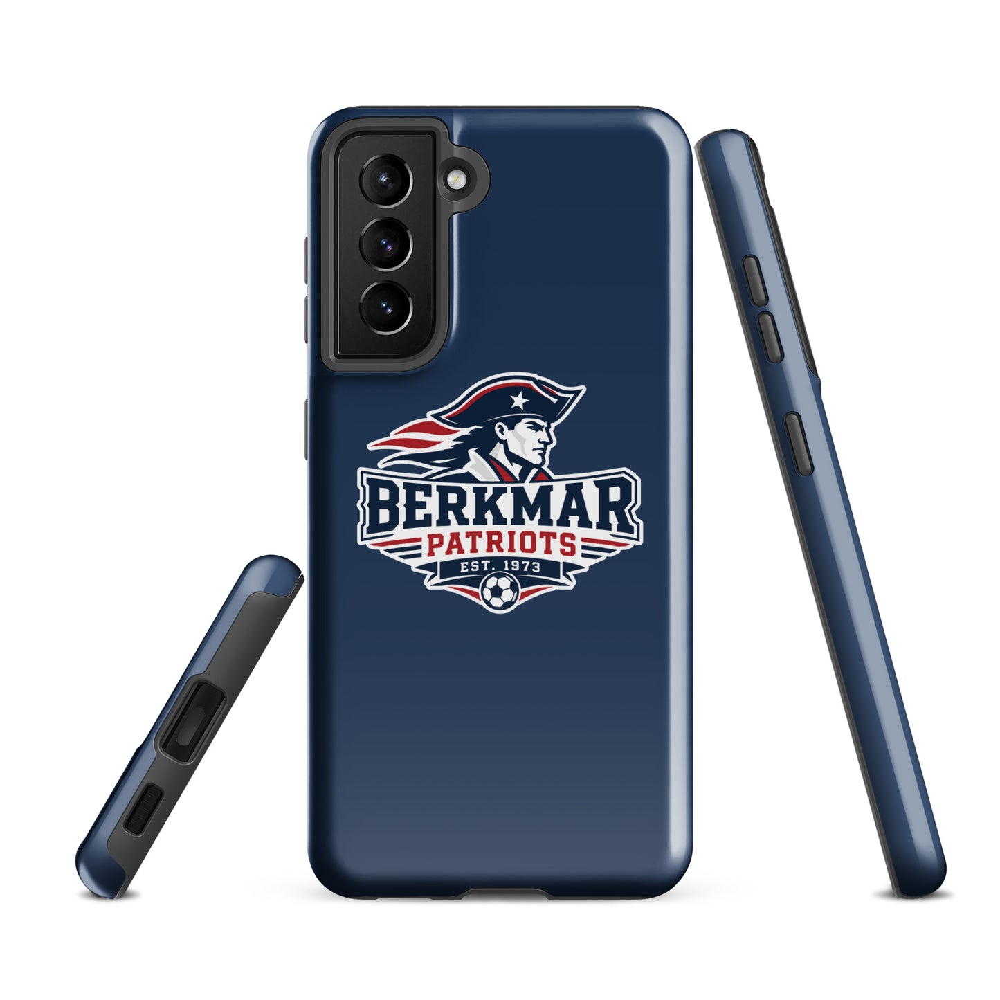 Tough Case for Samsung® | Berkmar High School Soccer | Vanguard Logo