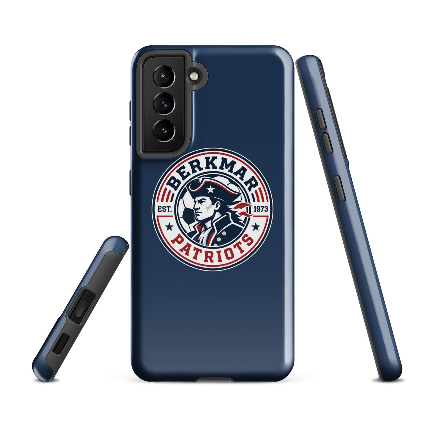 Tough Case for Samsung® | Berkmar High School Soccer | Badge Logo