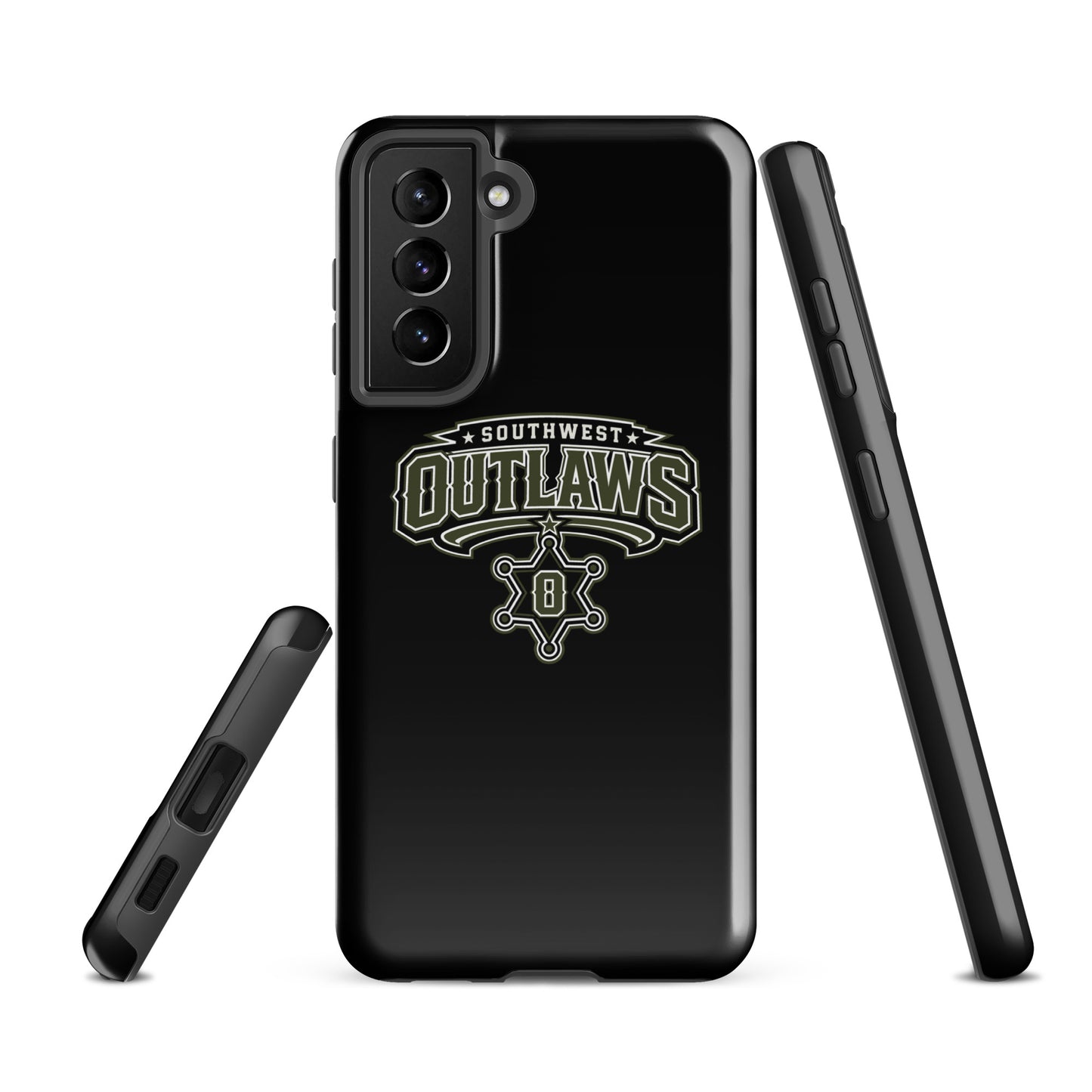 Tough Case for Samsung® | Southwest Outlaws | Frontier Athletics Logo