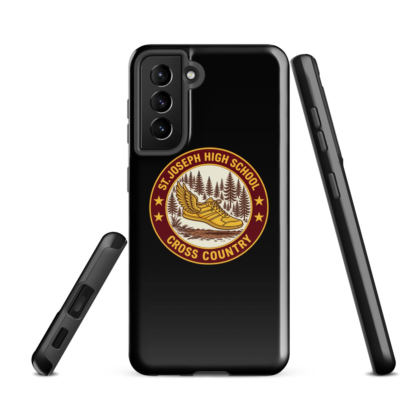 Tough Case for Samsung® | St. Joseph High School - Cross Country | Badge Logo
