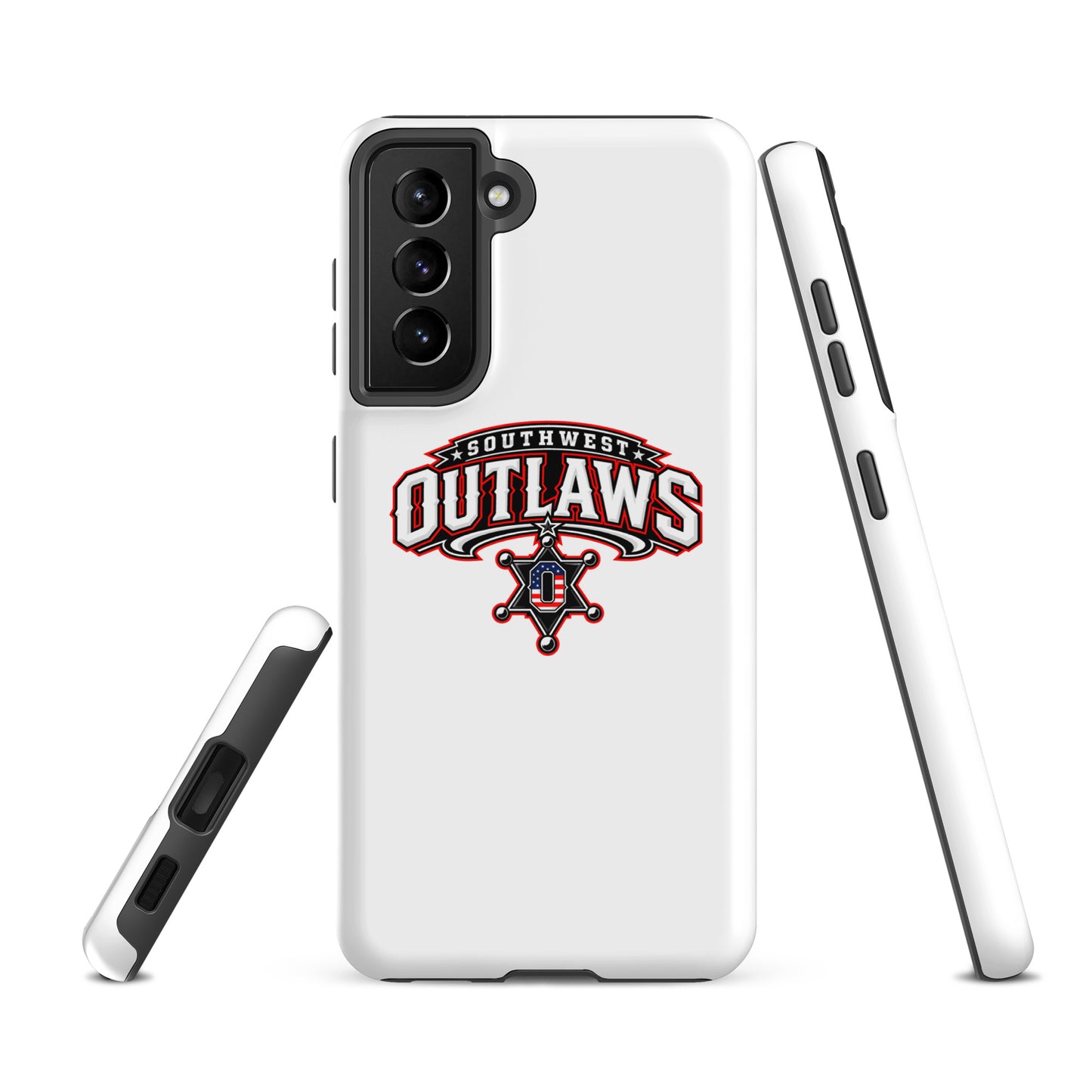 Tough Case for Samsung® | Southwest Outlaws | Vanguard Logo