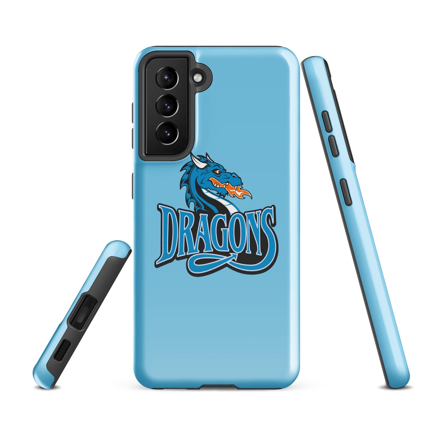 Tough Case for Samsung® | International Studies Middle School Volleyball | Emblem Logo