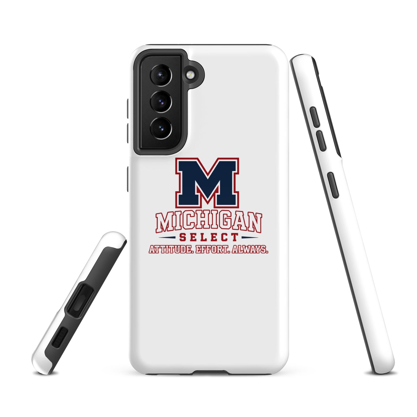 Tough Case for Samsung® | Michigan Select Baseball | Crest Logo