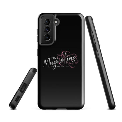 Tough Case for Samsung® | Pink Magnolias Dance | Modern Script Logo