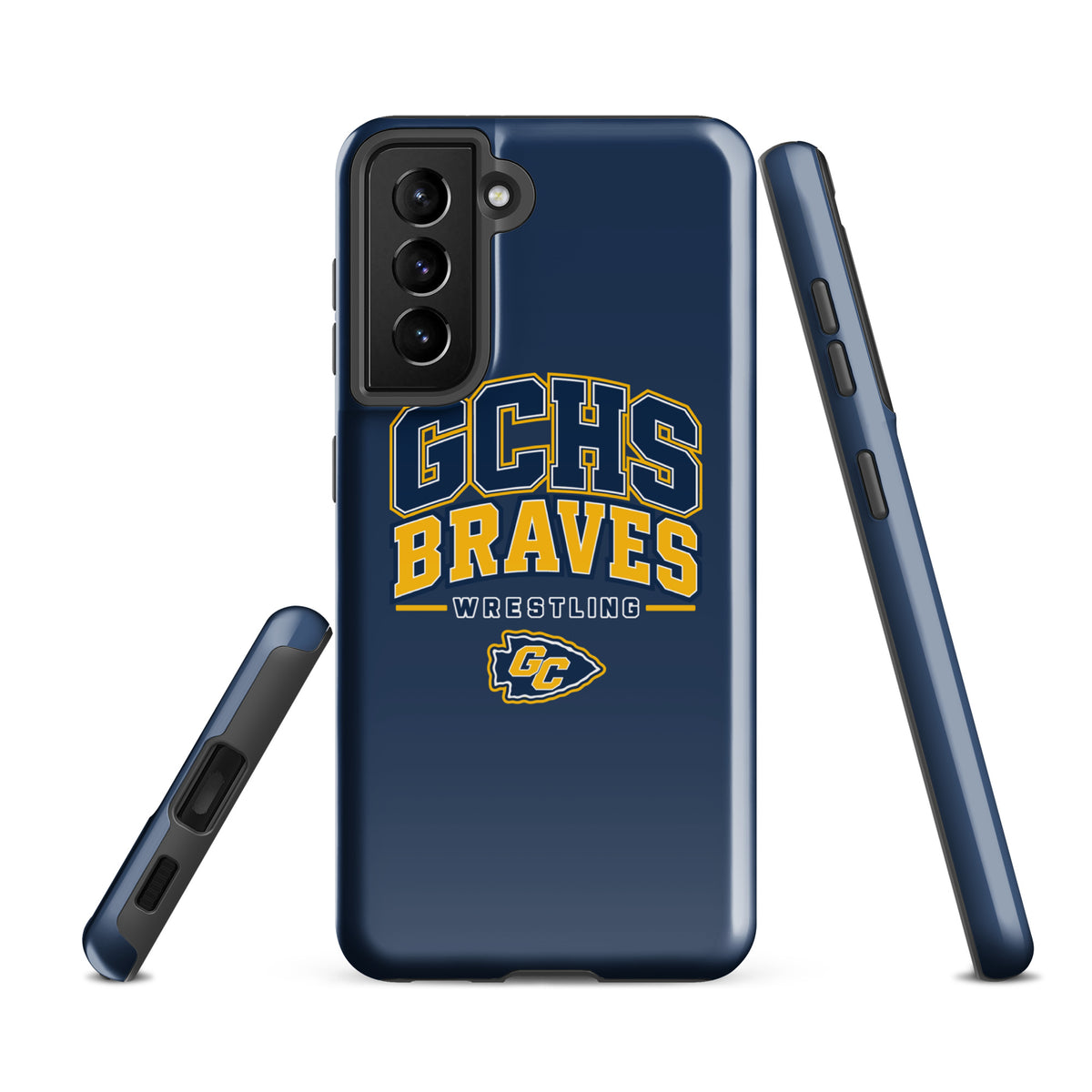 Tough Case for Samsung® | Grant County High School Wrestling | Vanguard Logo