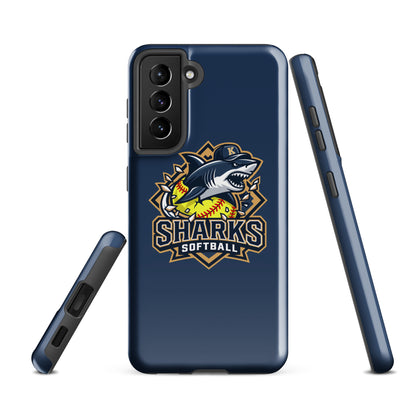 Tough Case for Samsung® | Sharks Diamond Sports | Crest Logo