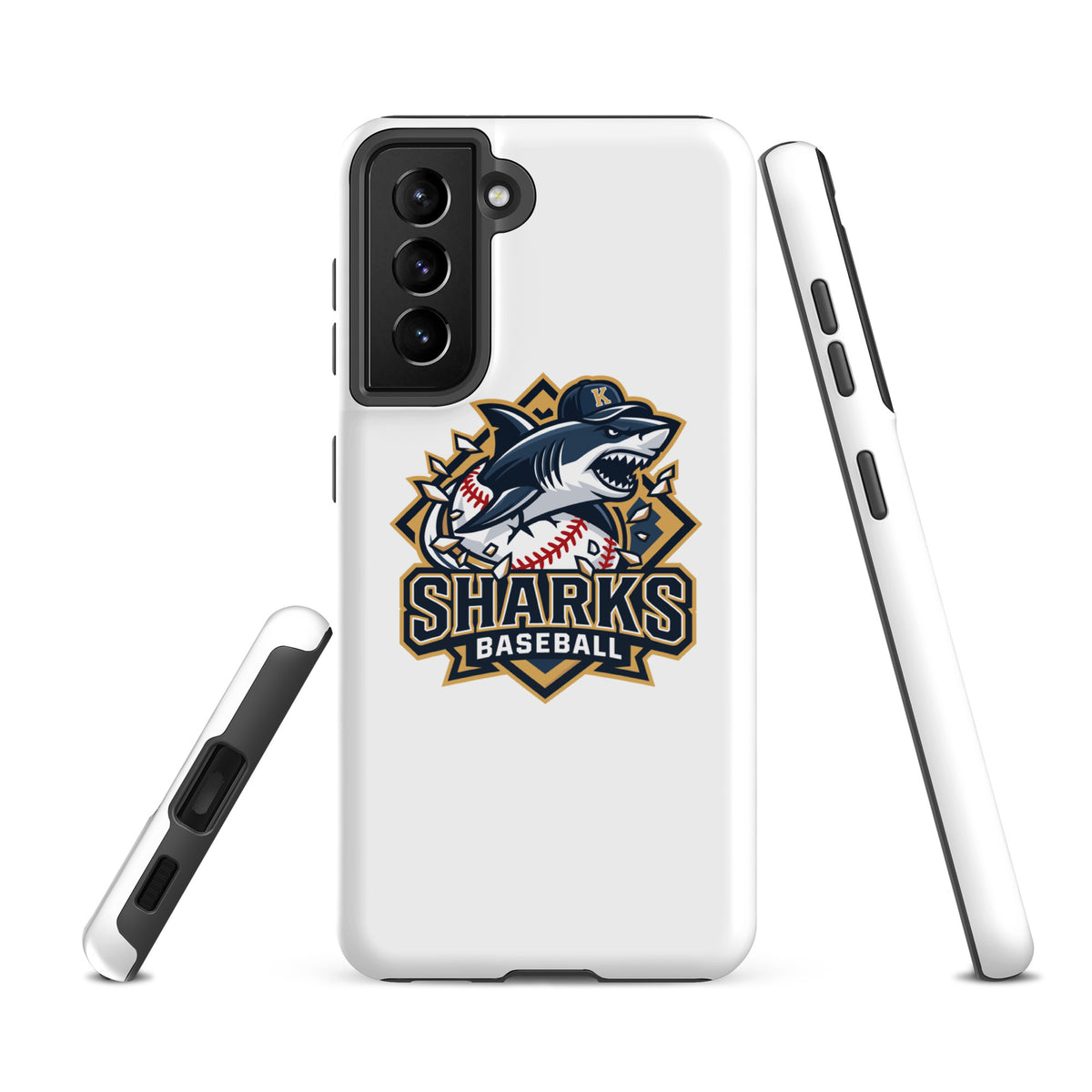 Tough Case for Samsung® | Sharks Diamond Sports | Valor Logo