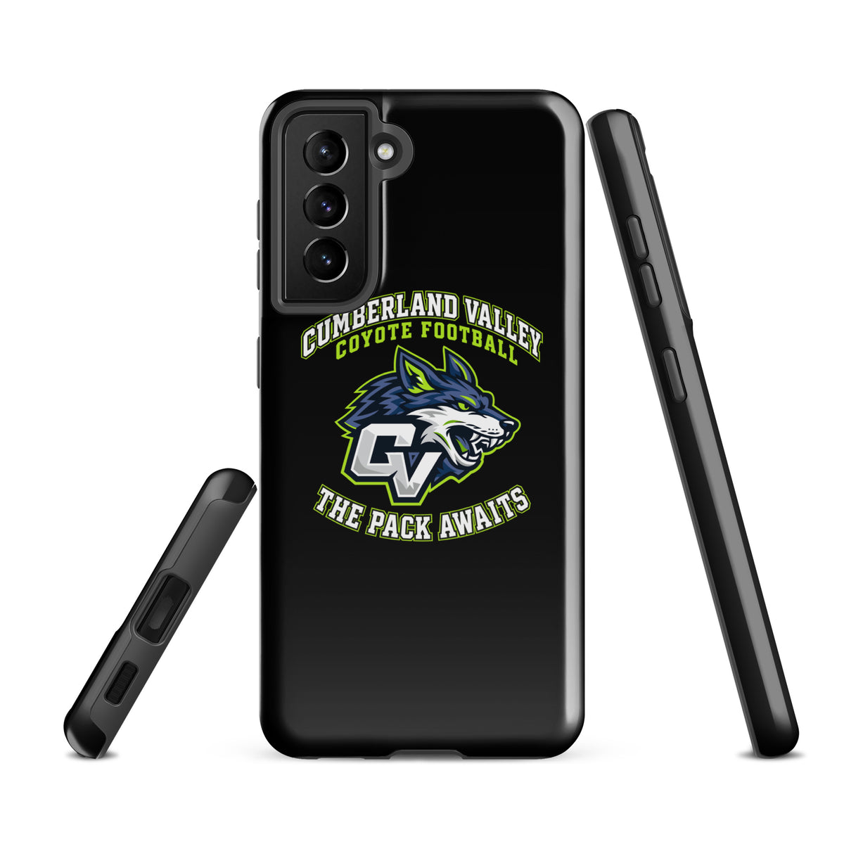 Tough Case for Samsung® | Cumberland Valley Coyotes Football | Emblem Logo