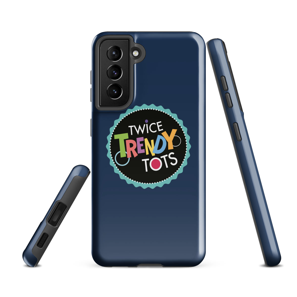Tough Case for Samsung® | Twice Trendy Tots | Badge Logo