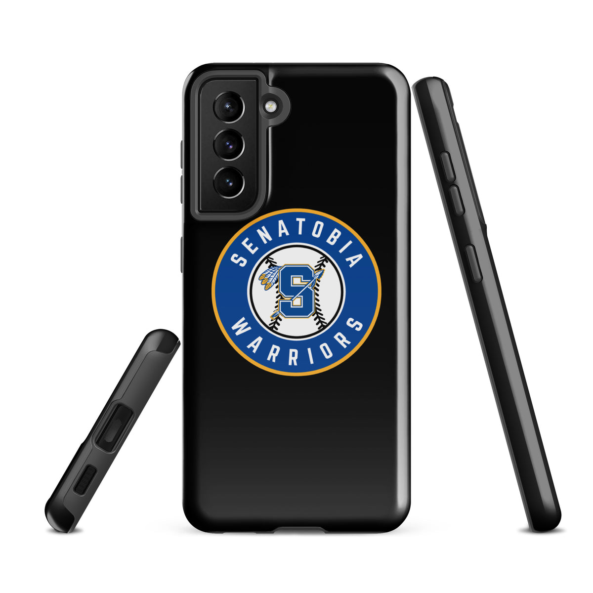 Tough Case for Samsung® | Senatobia Warriors Baseball | Badge Logo