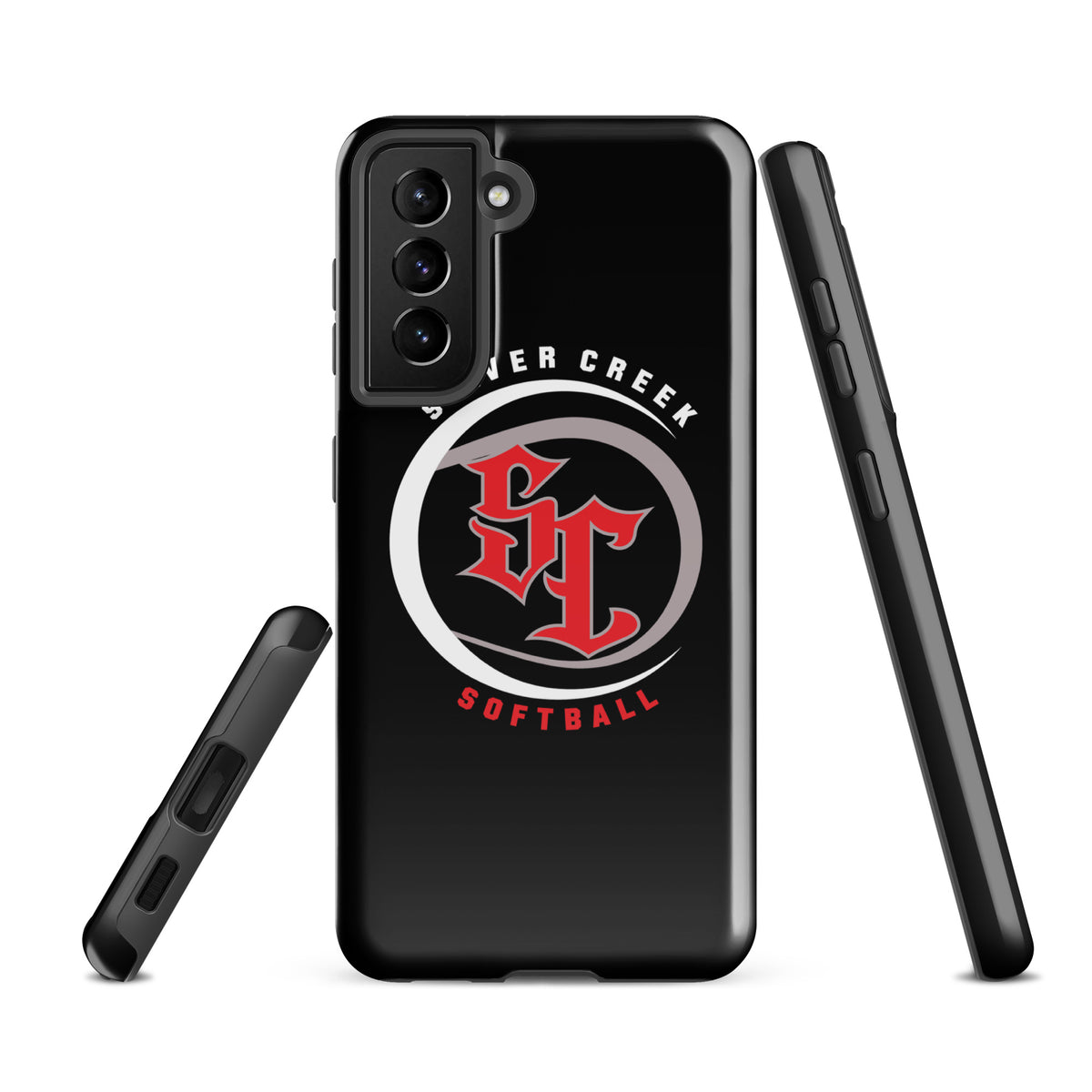 Tough Case for Samsung® | Silver Creek 12U Schreiber | Crest Logo
