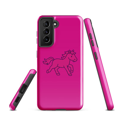 Tough Case for Samsung® | Pink Pony Athletic Club | Mascot Logo