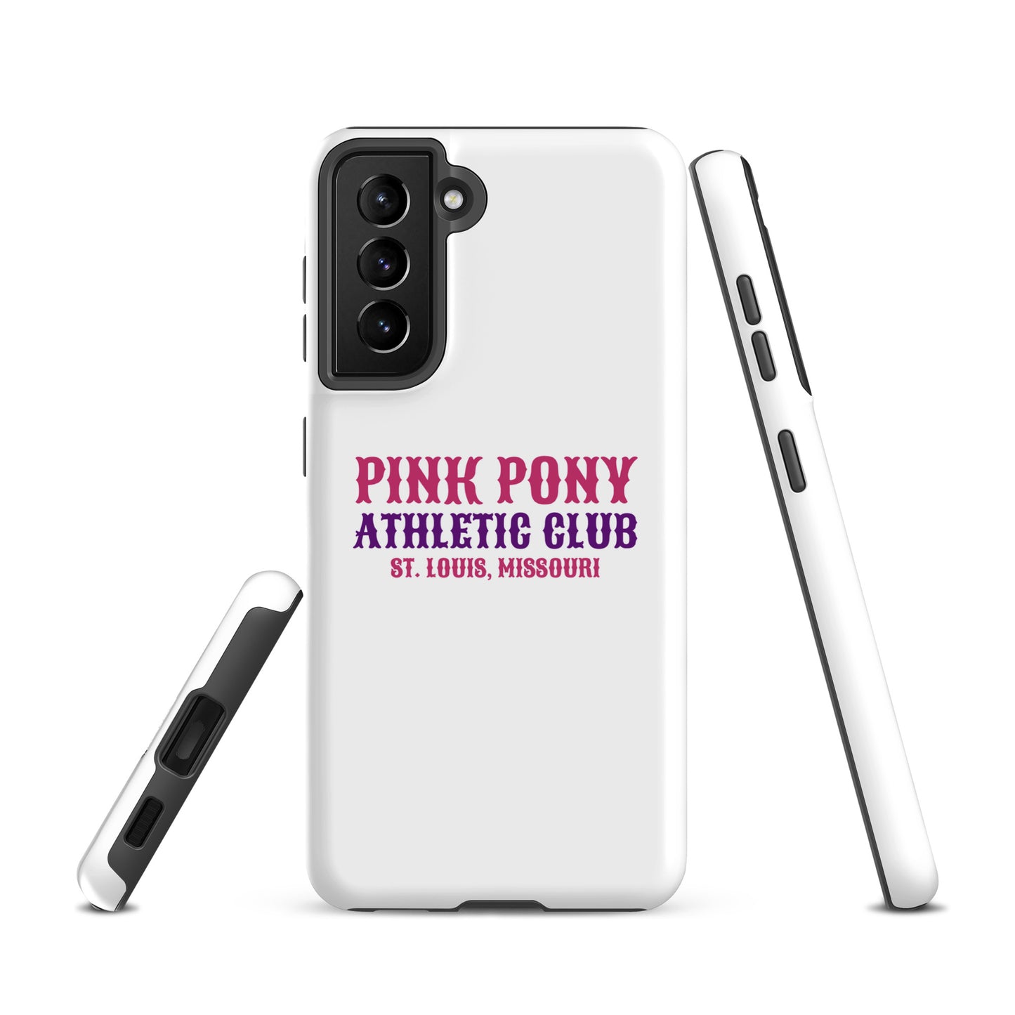 Tough Case for Samsung® | Pink Pony Athletic Club | Athletic Wordmark Logo