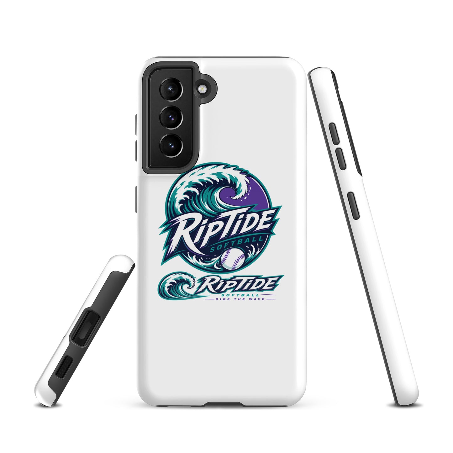 Tough Case for Samsung® | RipTide Softball | Crest Logo