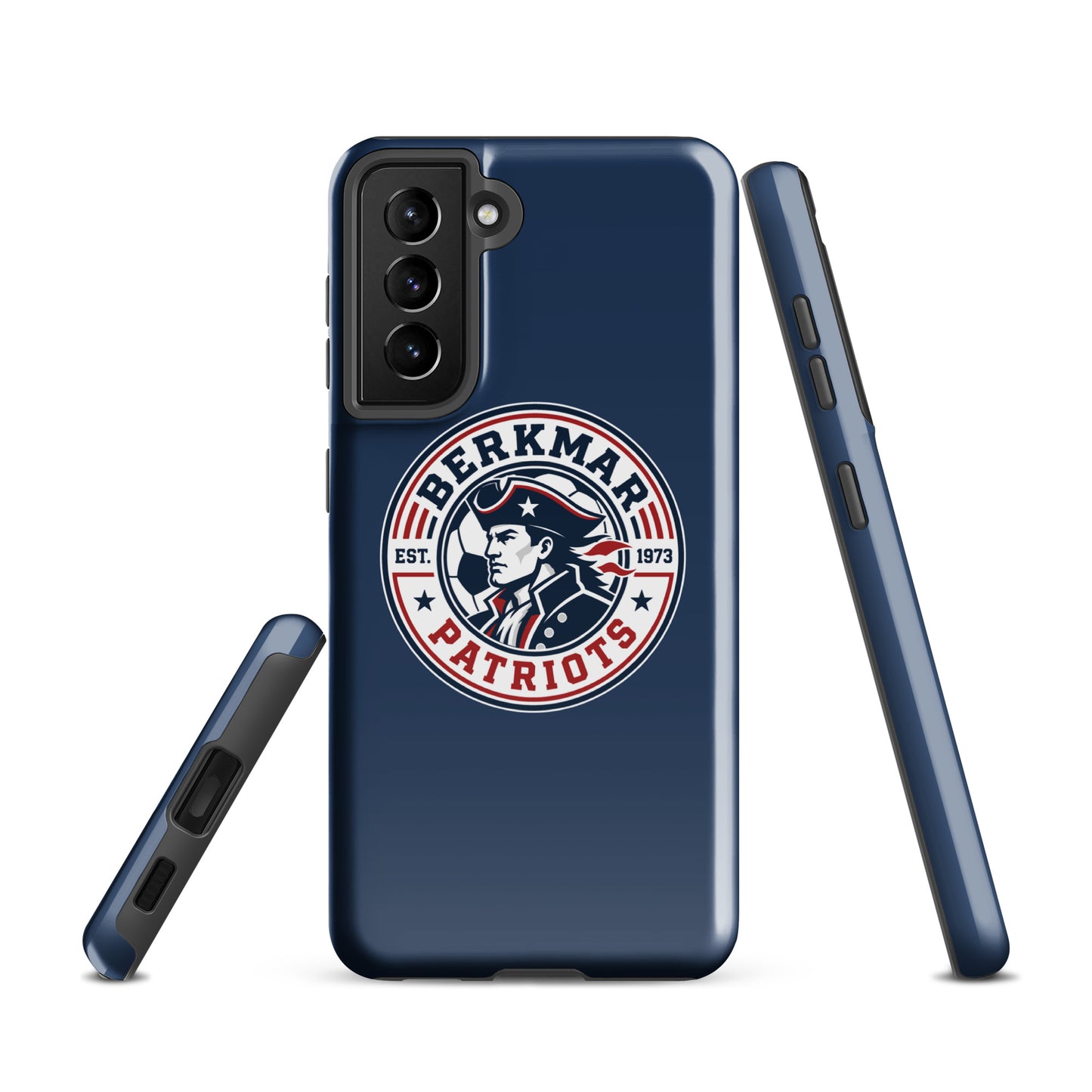 Tough Case for Samsung® | Berkmar High School Soccer | Badge Logo