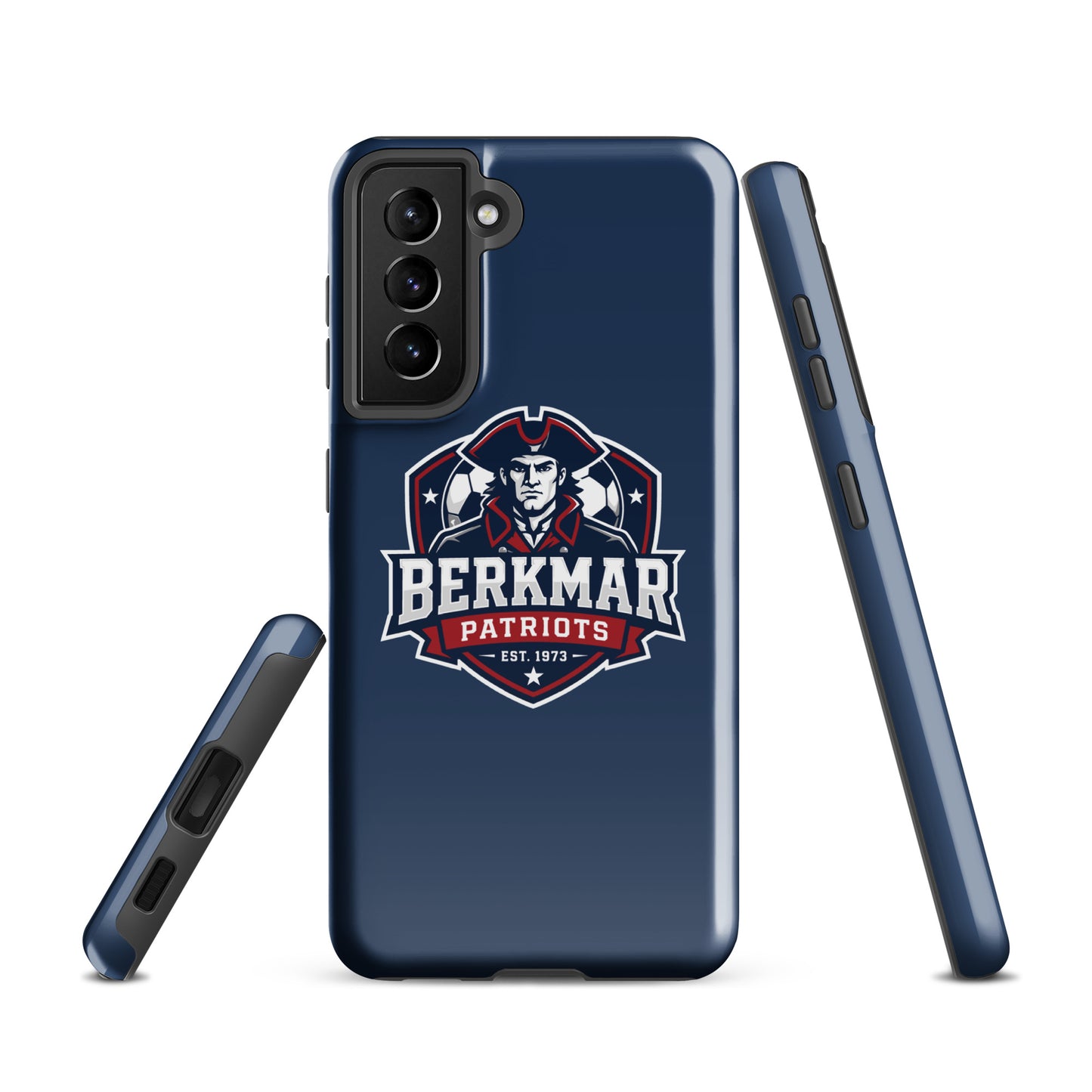 Tough Case for Samsung® | Berkmar High School Soccer | Shield Logo