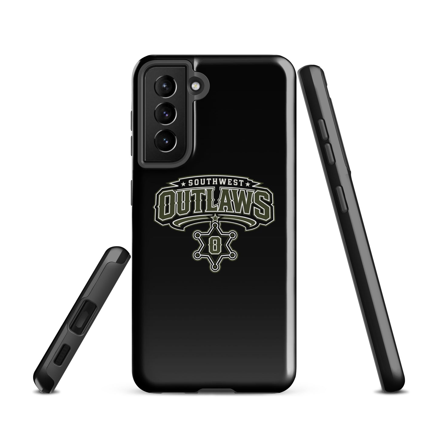 Tough Case for Samsung® | Southwest Outlaws | Frontier Athletics Logo
