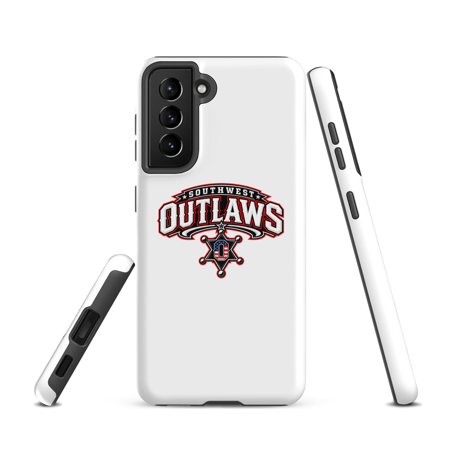 Tough Case for Samsung® | Southwest Outlaws | Vanguard Logo