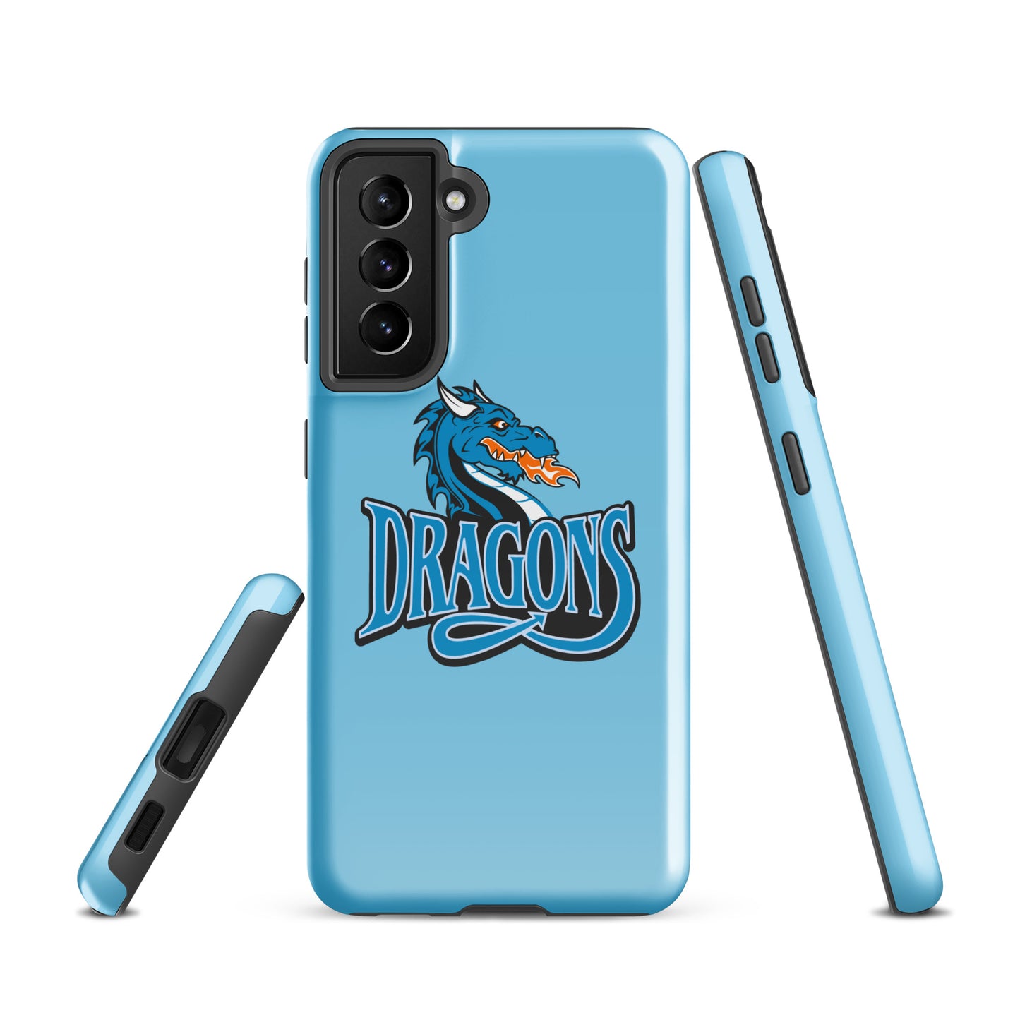 Tough Case for Samsung® | International Studies Middle School Volleyball | Emblem Logo