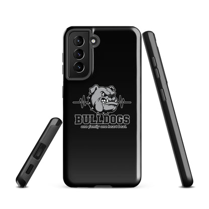 Tough Case for Samsung® | Celina Recreational Football Black | Bulldogs Crest Logo