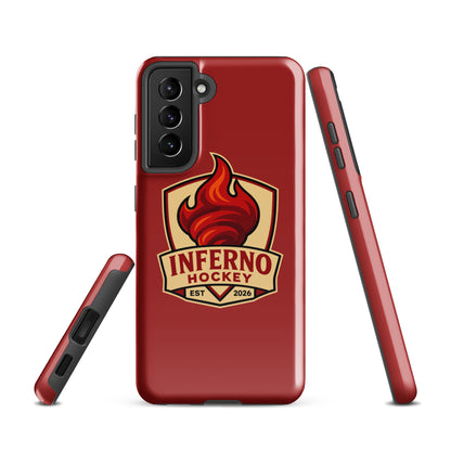 Tough Case for Samsung® | Inferno Hockey | Crest Logo