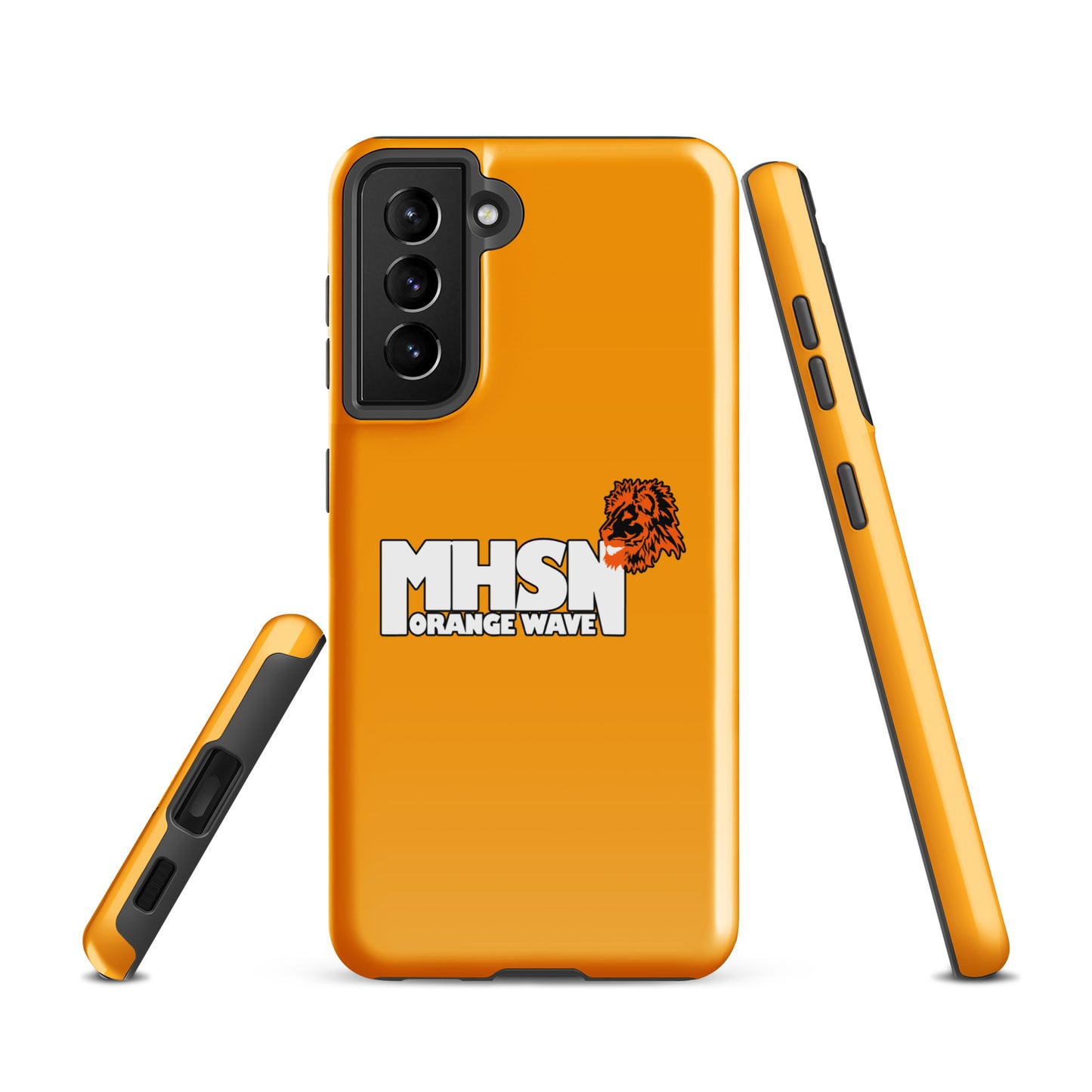 Tough Case for Samsung® | Orange Wave Marching Band | Crest Logo