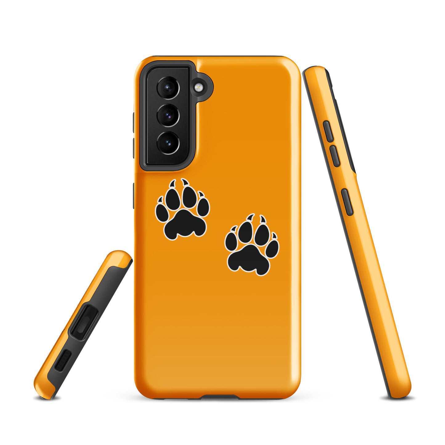 Tough Case for Samsung® | Orange Wave Marching Band | Paw Mark Logo