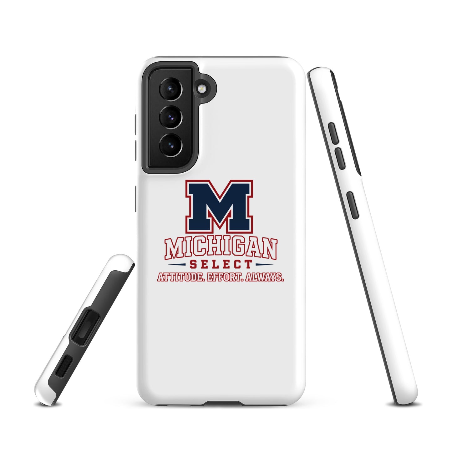 Tough Case for Samsung® | Michigan Select Baseball | Crest Logo