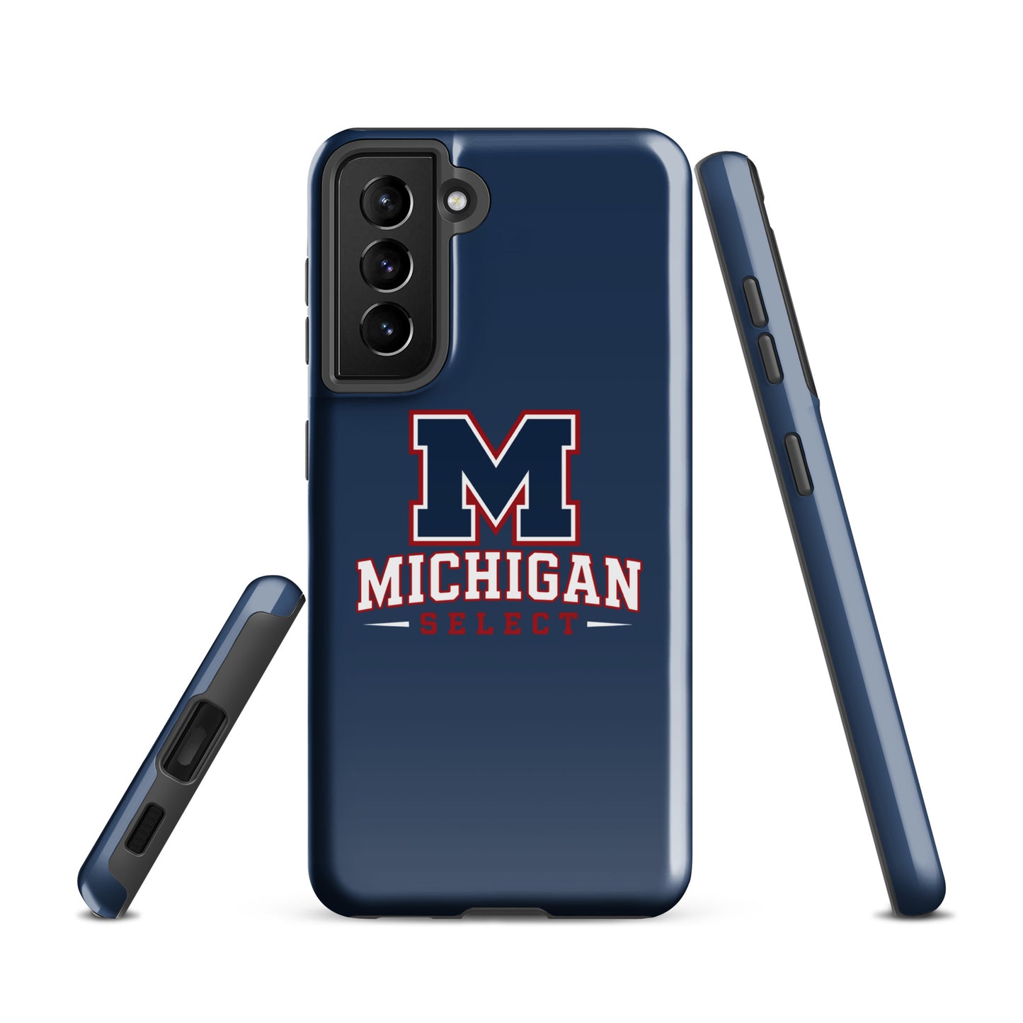 Tough Case for Samsung® | Michigan Select Baseball | Emblem Logo