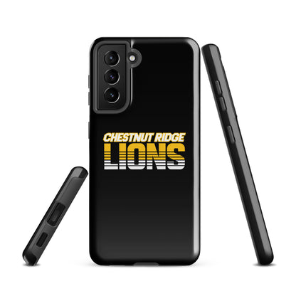 Tough Case for Samsung® | Chestnut Ridge Lions Football | Script Logo