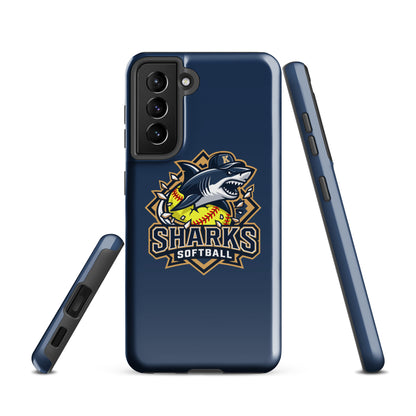 Tough Case for Samsung® | Sharks Diamond Sports | Crest Logo