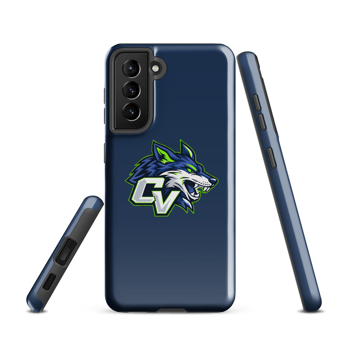 Tough Case for Samsung® | Cumberland Valley Coyotes Football | Crest Logo