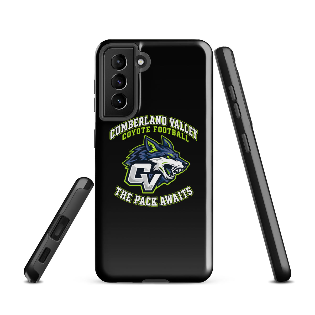 Tough Case for Samsung® | Cumberland Valley Coyotes Football | Emblem Logo