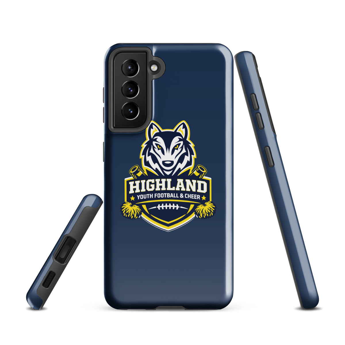 Tough Case for Samsung® | Highland youth football and cheer | Emblem Logo