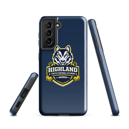 Tough Case for Samsung® | Highland youth football and cheer | Emblem Logo