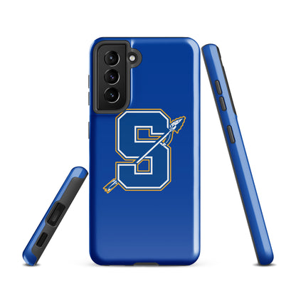 Tough Case for Samsung® | Senatobia Warriors Baseball | Lettermark Logo