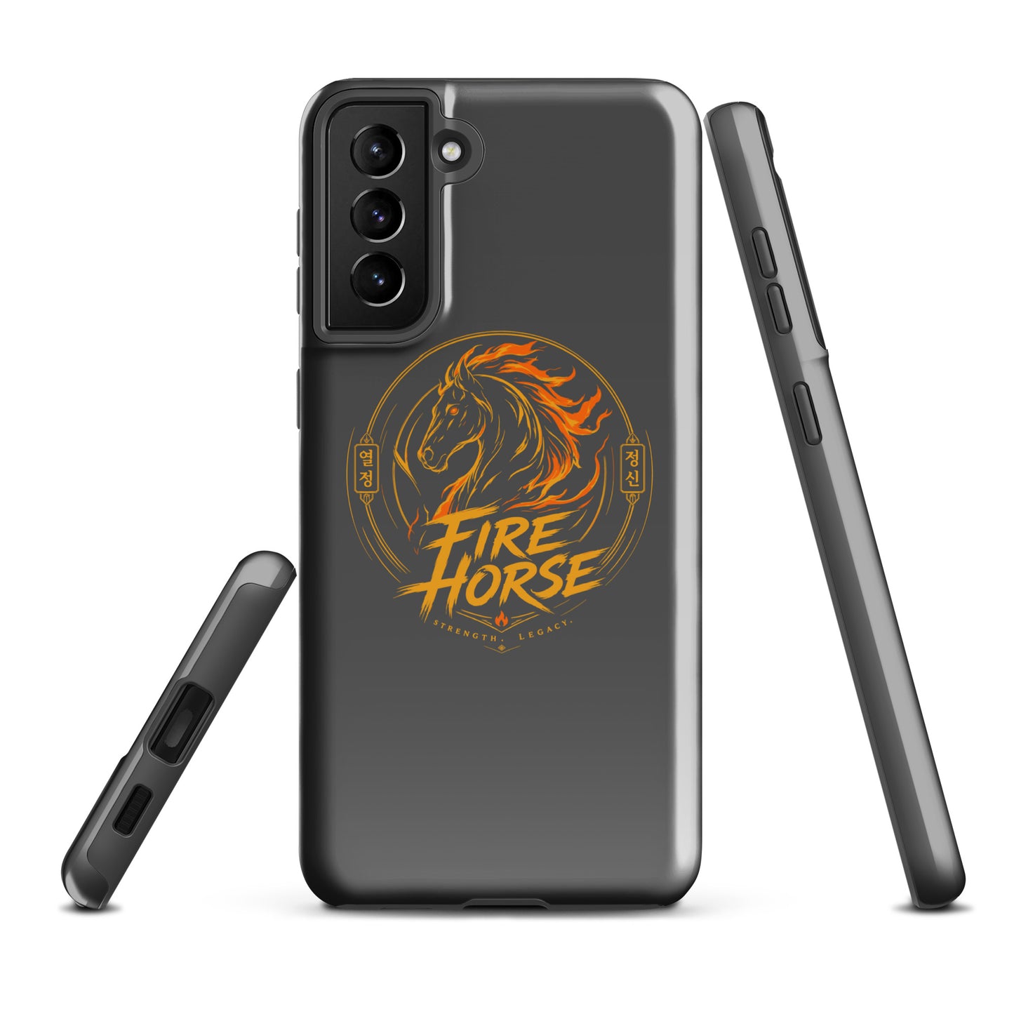 Tough Case for Samsung® | Fire Horse Masters | Vanguard Logo