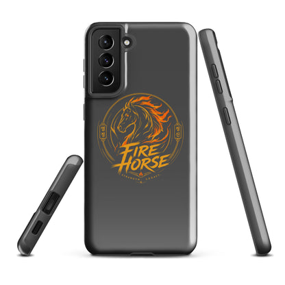 Tough Case for Samsung® | Fire Horse Masters | Vanguard Logo