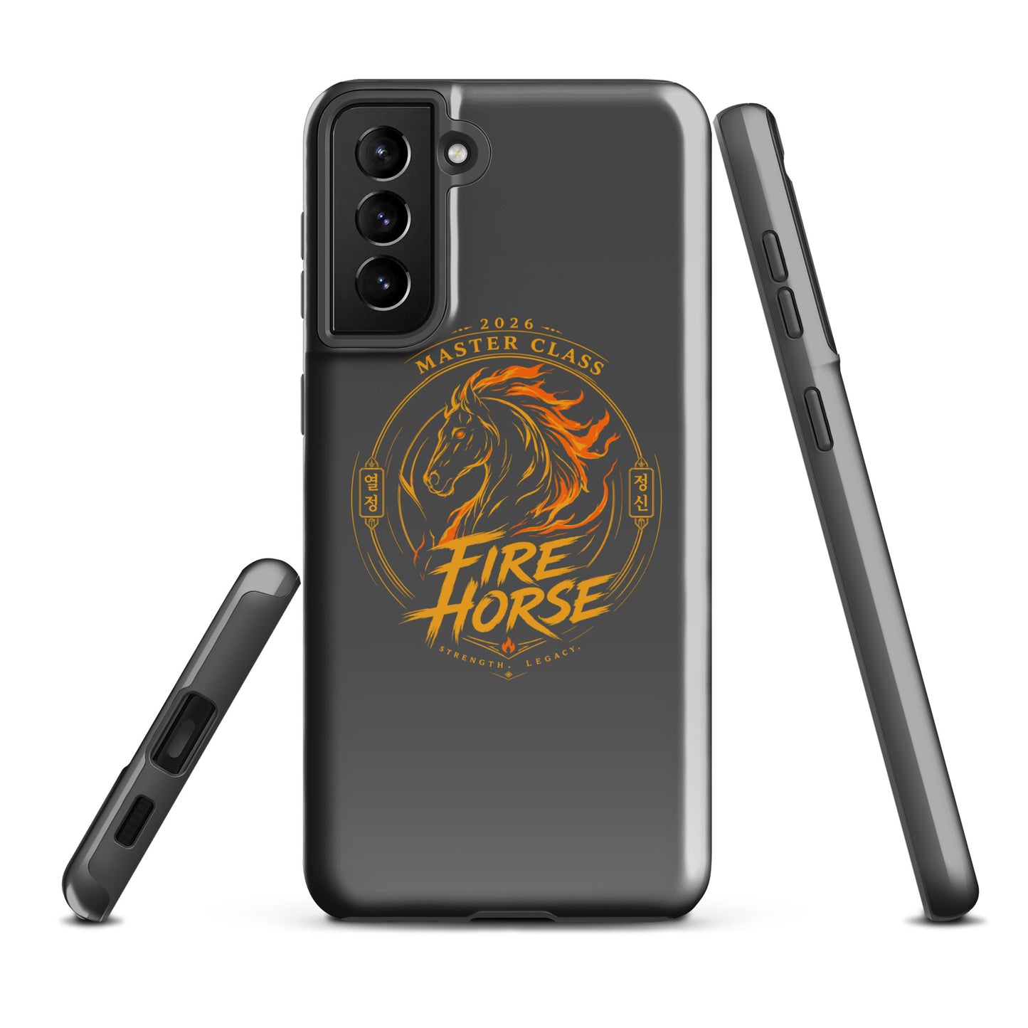 Tough Case for Samsung® | Fire Horse Masters | Crest Logo