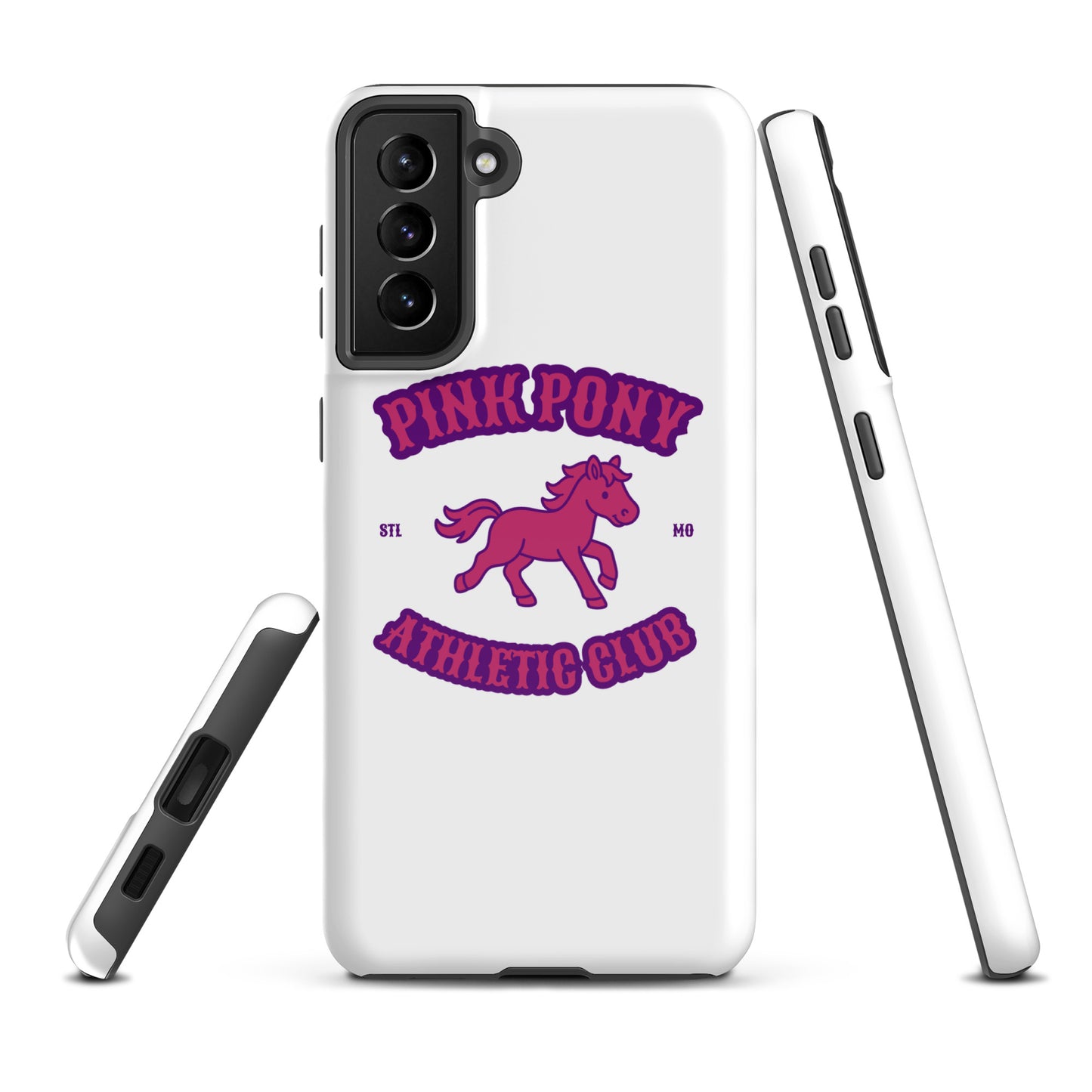 Tough Case for Samsung® | Pink Pony Athletic Club | Crest Logo