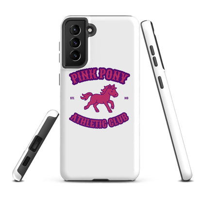 Tough Case for Samsung® | Pink Pony Athletic Club | Crest Logo