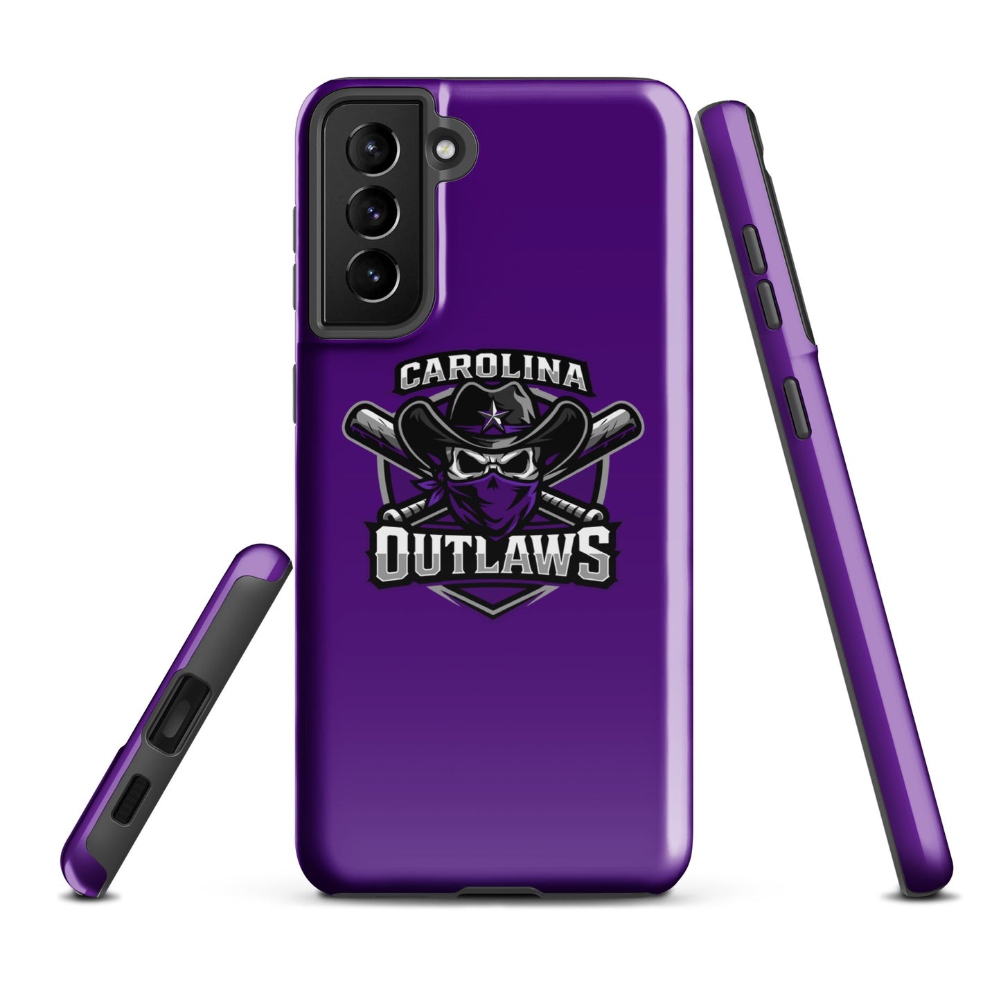 Tough Case for Samsung® | Carolina Outlaws Baseball | Shield Logo