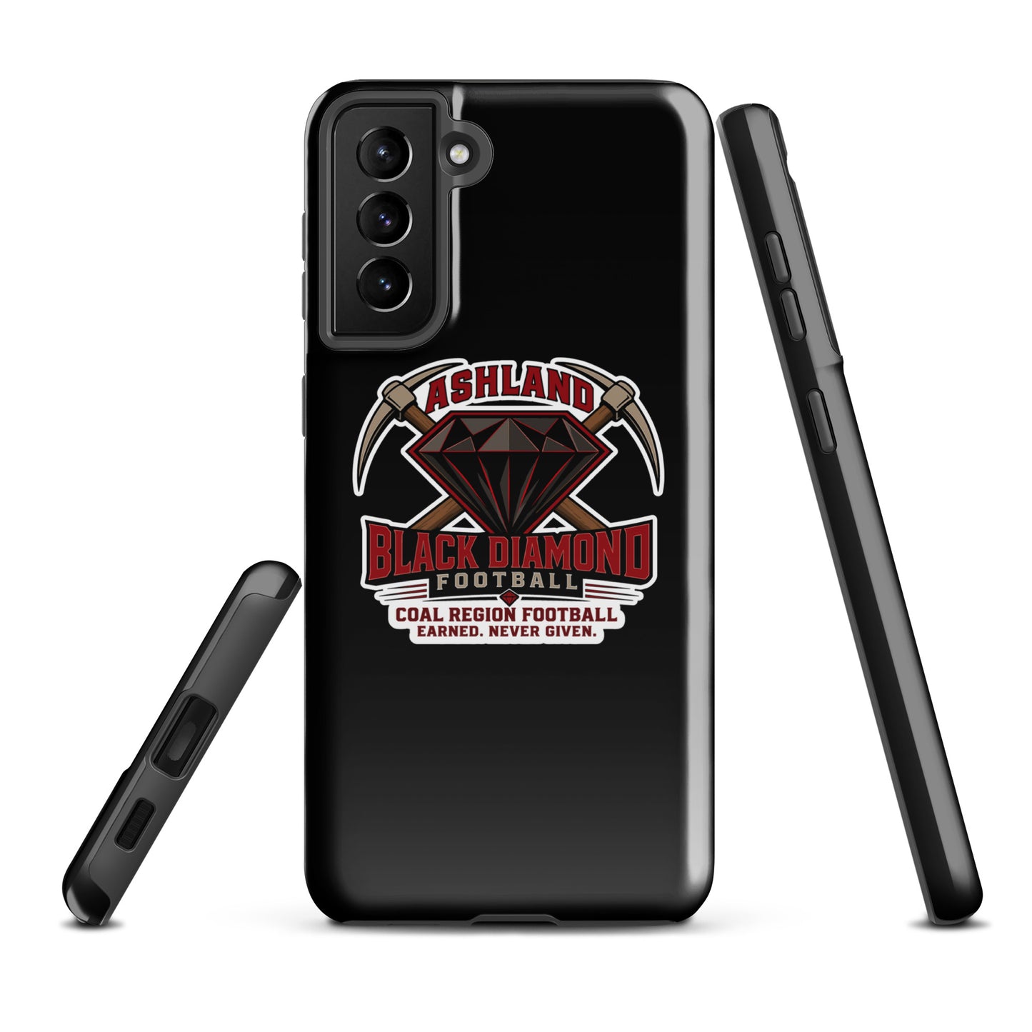 Tough Case for Samsung® | Ashland Black Diamonds | Vanguard Logo
