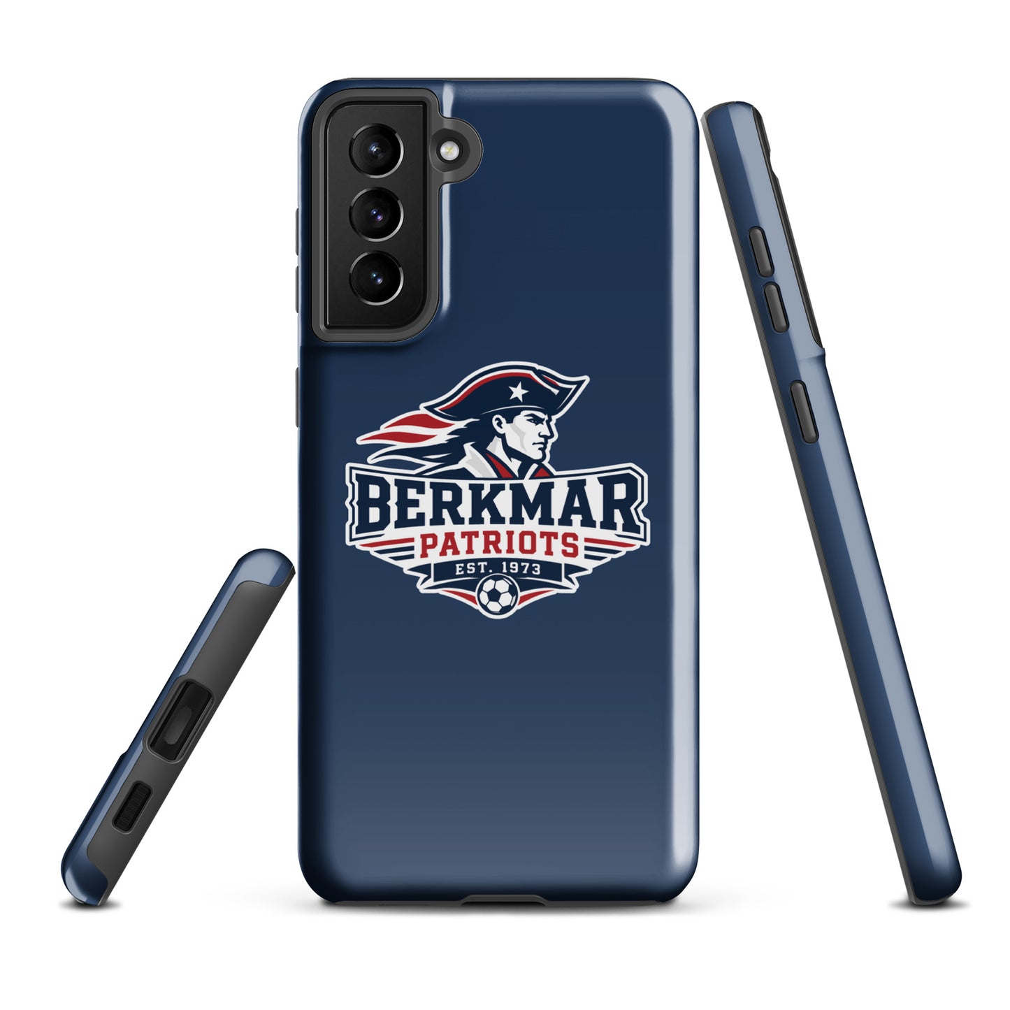 Tough Case for Samsung® | Berkmar High School Soccer | Vanguard Logo