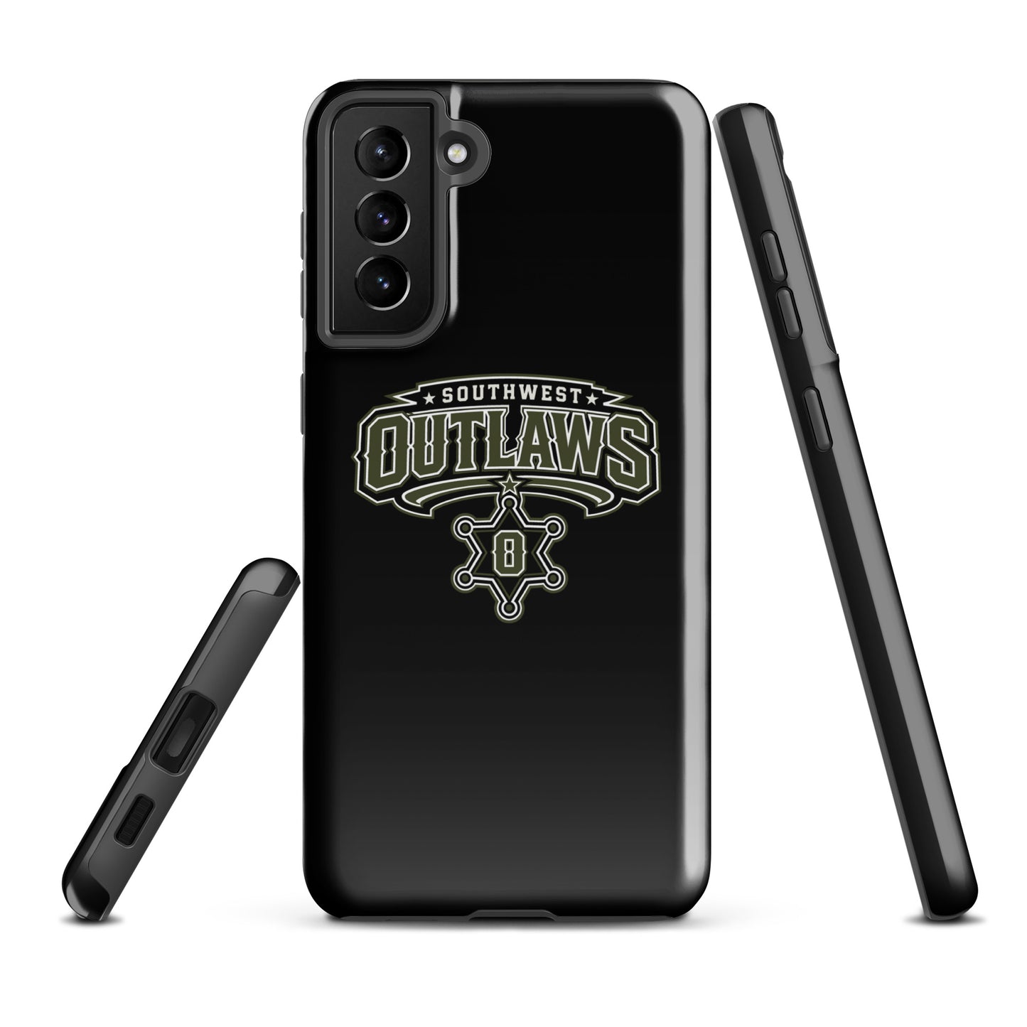 Tough Case for Samsung® | Southwest Outlaws | Frontier Athletics Logo