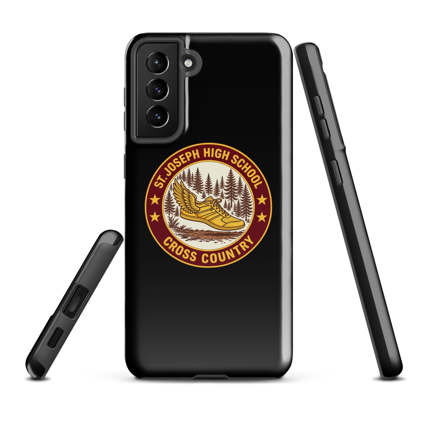 Tough Case for Samsung® | St. Joseph High School - Cross Country | Badge Logo