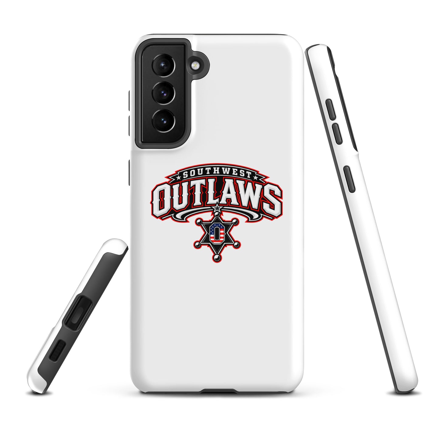 Tough Case for Samsung® | Southwest Outlaws | Vanguard Logo