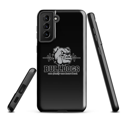 Tough Case for Samsung® | Celina Recreational Football Black | Bulldogs Crest Logo