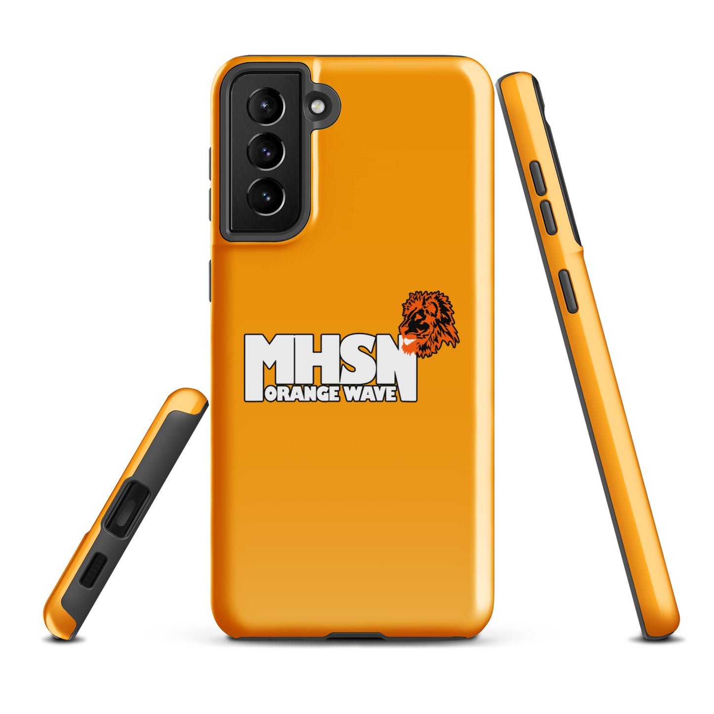 Tough Case for Samsung® | Orange Wave Marching Band | Crest Logo