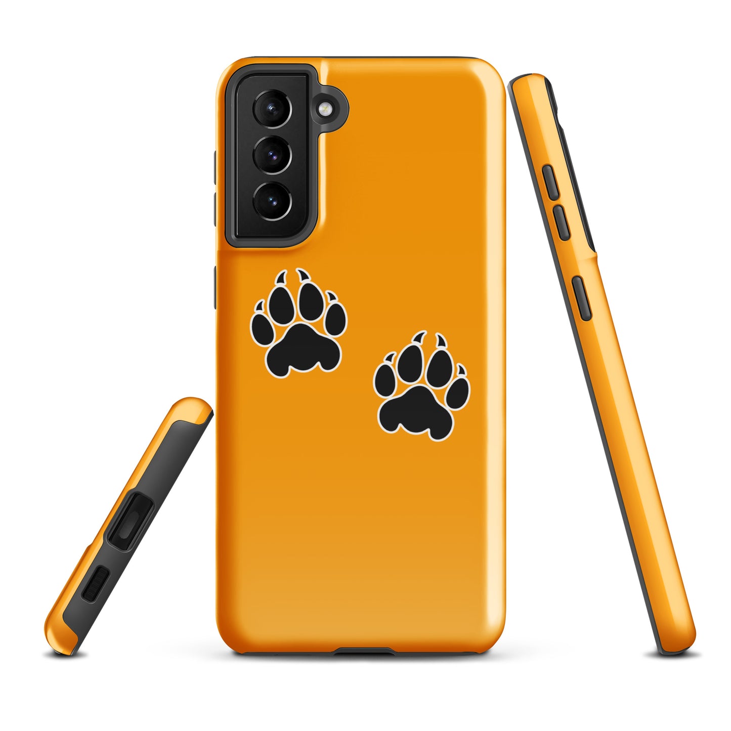 Tough Case for Samsung® | Orange Wave Marching Band | Paw Mark Logo